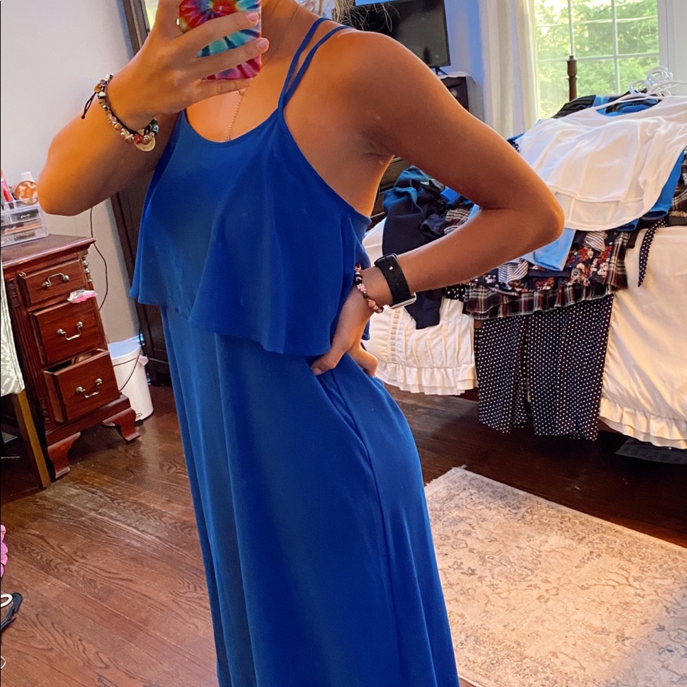 Royal Blue Maxi dress